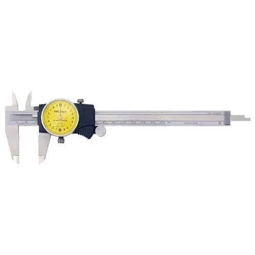 Mitutoyo 505-733 Dial  Caliper 1mm/Rev. 0-200mm 0.01mm  Venier Caliper