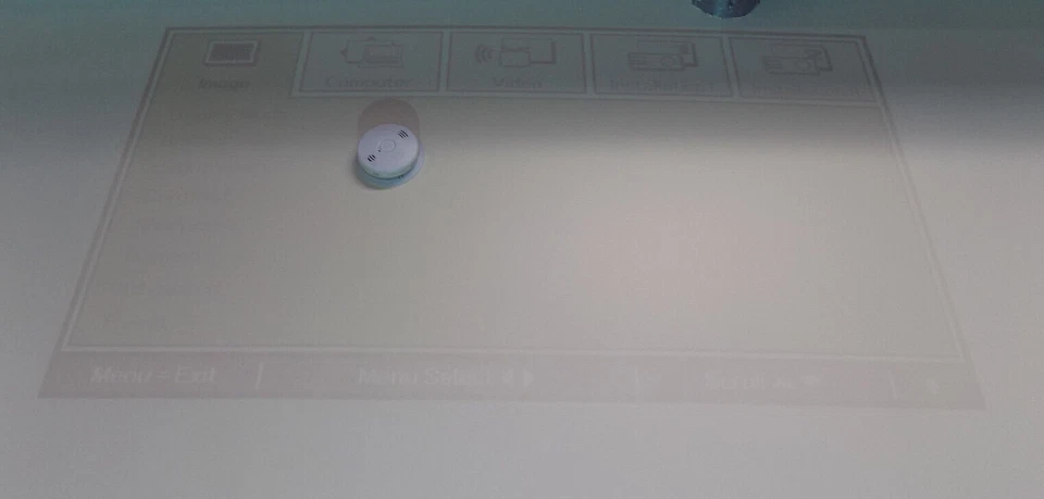 Promethean EST-P1 VGA HDMI WXGA Ultra Short Throw Video Projector with Remote - Image 3 of 4