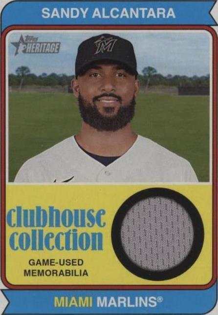 2023 Topps Heritage High Number - Sandy Alcantara #CCR-SA - 1 of 1