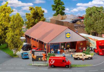 Faller 130615 Ho Scale Lidl Supermarket