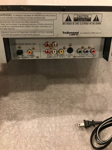 Philips DVD782C Home Theater 5-Disc CD / DVD Video Carousel Changer - Picture 7 of 9