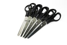 Bira Craft 5 pcs 7" Stainless Steel Good Quality Scissors For Crafts Sewing