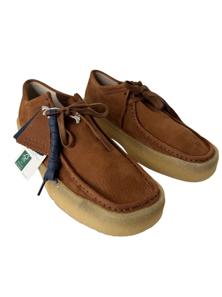 NEW CLARKS Wallabee Cup Tan Nubuck Men\'s Lifestyle Shoe Moccasins Mens Size 12 Men main image 4