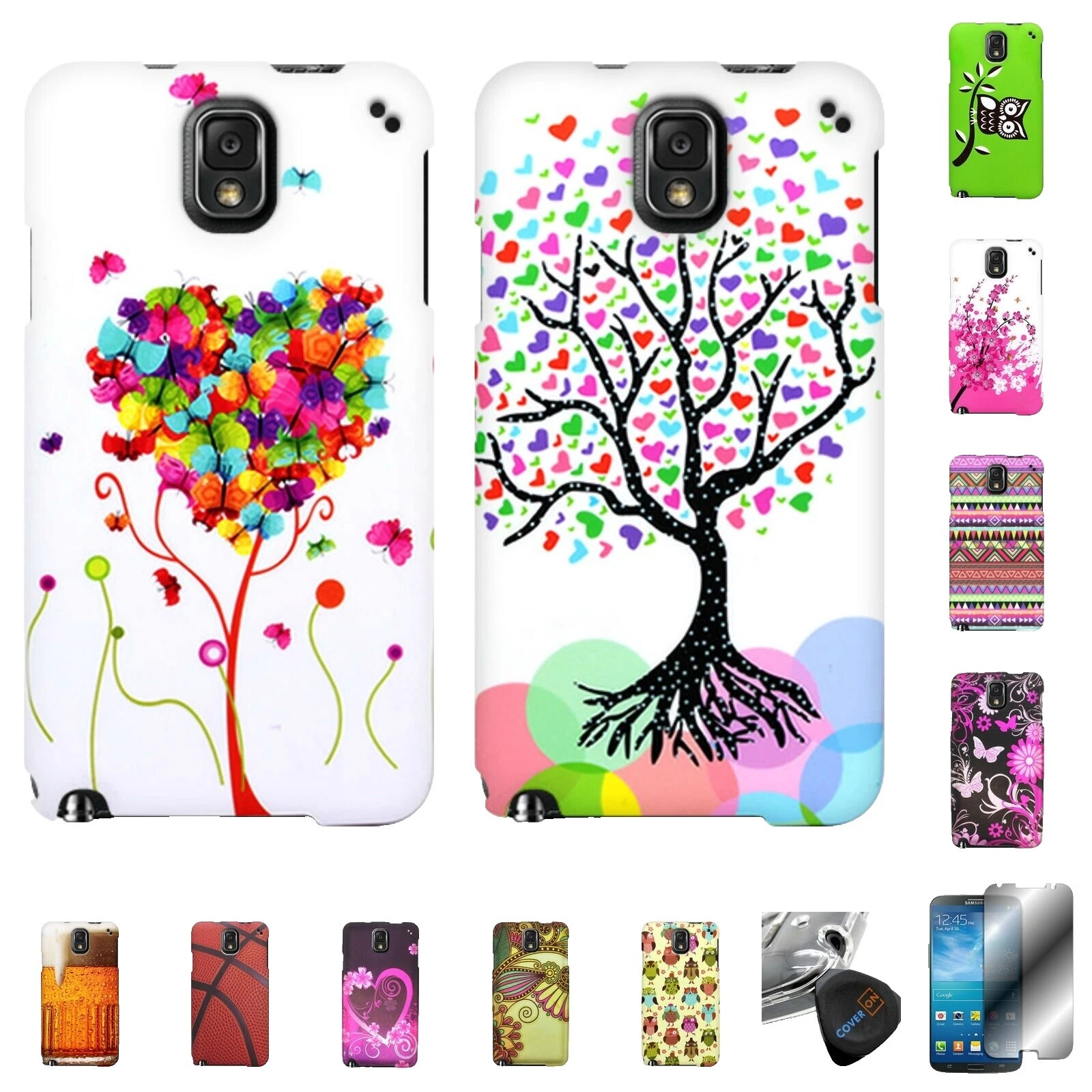 Accesorios para teléfonos celulares CoverOn para Samsung Galaxy Note 3