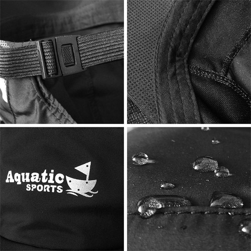 Waterproof Cap Hat Baseball Breathable Outdoor Fishing Hats Quick Dry Waterproof - Picture 4 of 14