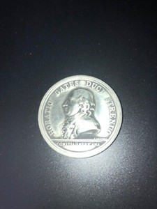 1".5 Horatio Gates Duci Strenuo Comitia Americana Pewter 37mm Medal Coin