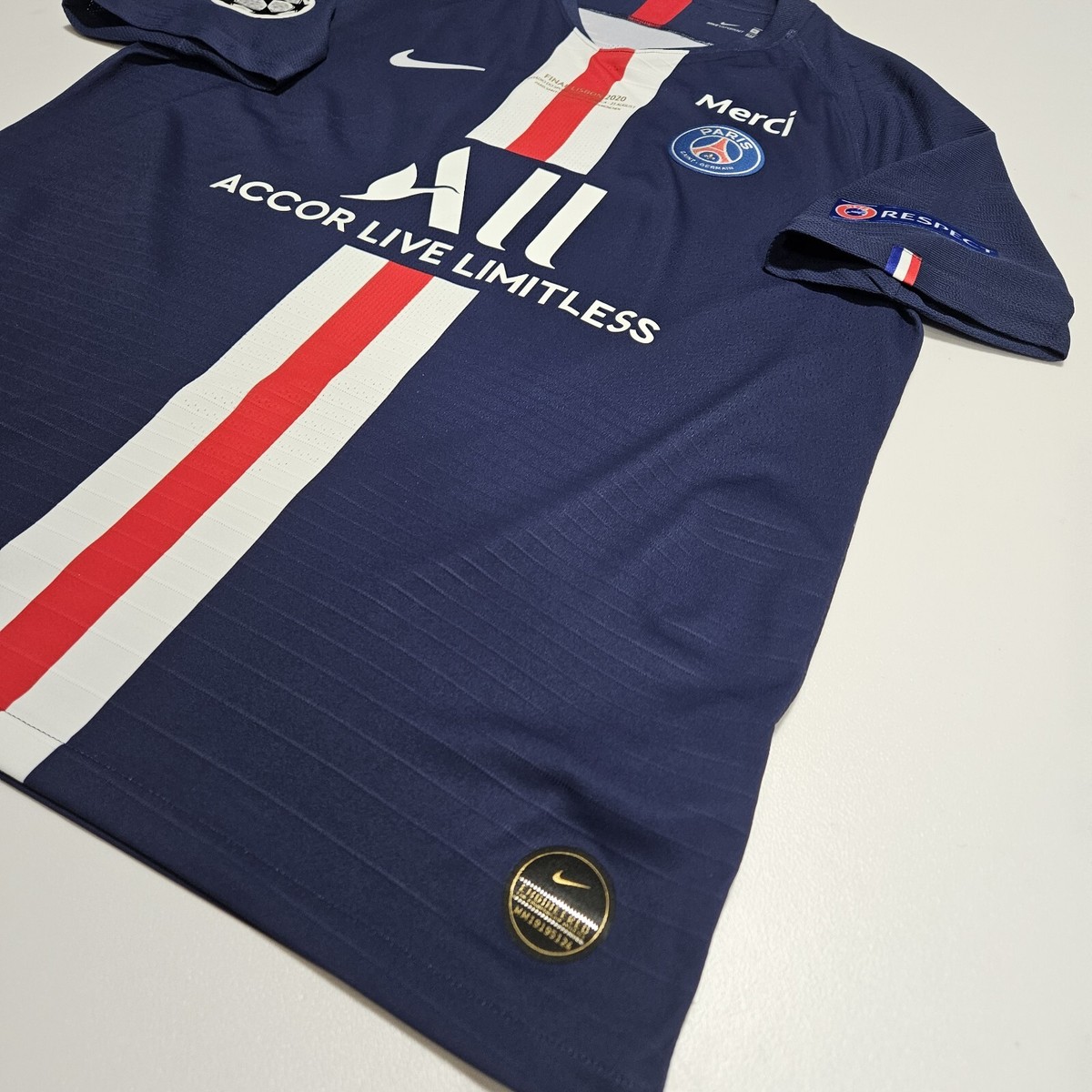 🔥🇫🇷Nike PSG Neymar Jr #10 2019/2020 UCL Final Jersey Rare XL
