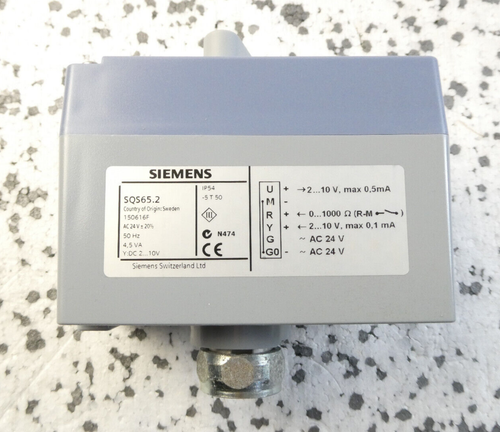 SIEMENS SQS65 SQS65.2 (AC 24V/DC2...10V) ACVATIX ACTUATOR | eBay