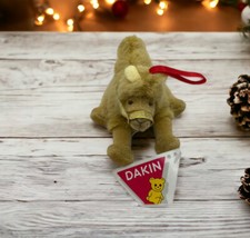 Vintage Dakin Camel Plush Christmas Ornament Nativity 6" x 4" 1993