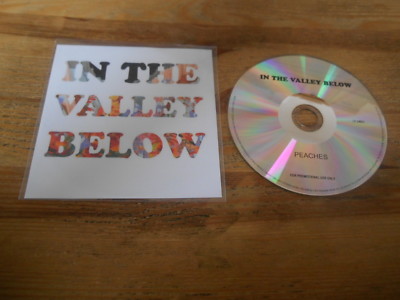 CD Pop In The Valley Below - Peaches (1 Song) Promo EMBASSY OF MUSIC