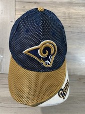 St. Louis Rams NFL Game Day Hat Cap Two-Tone Mesh Front Vintage Adjustable