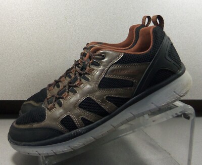 MOMENT DARK BROWN MMARPF70 MENS SHOES US 9.5 EU 9 ALLROUNDER MESH  BY MEPHISTO