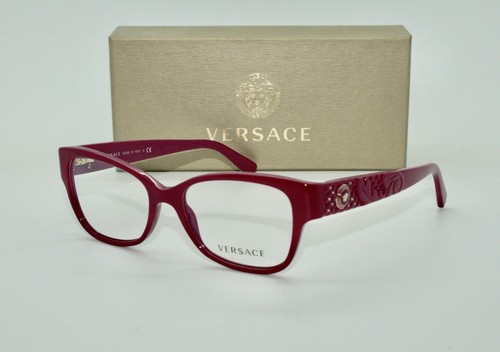 Versace 3196 5067 Ladies Pink Glasses Brand New With Free Sv Lenses - Picture 3 of 12