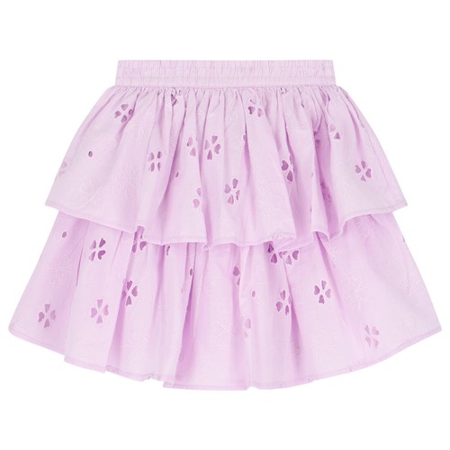 MOLO BRIGETTE FLUTTER TEE TOP RITZA RUFFLE SKIRT ALPINE GLOW EYELET SET 11- 12 - Picture 9 of 22
