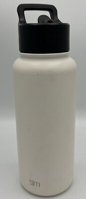 Simple Modern Summit 32oz Stainless Steel Water Bottle Winter White No box