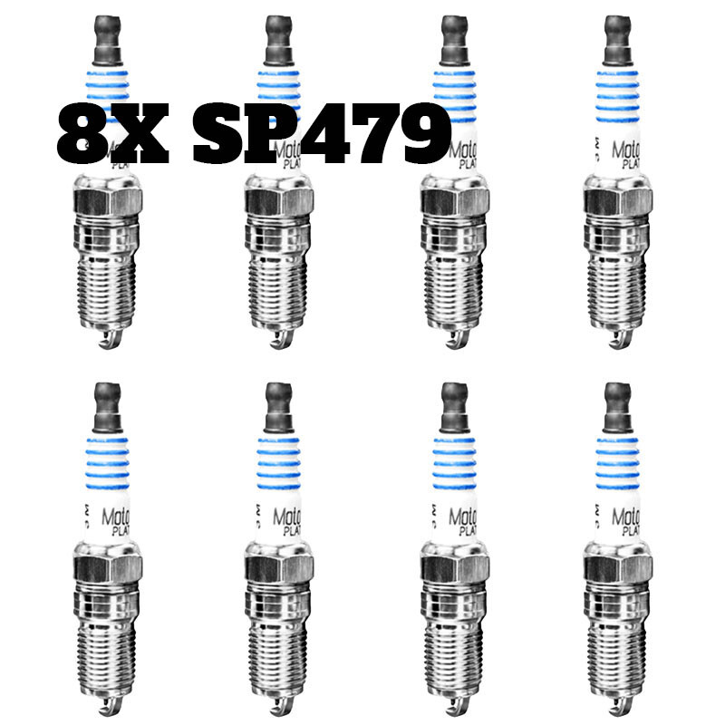 8SP479 Platinum Spark Plugs AGSF22WM Fits For Ford  5.4L 6.8L SP-479