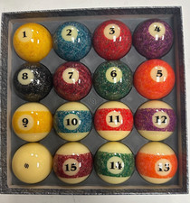 Aramith Stone Billiard Pool Ball set 2 1/4" Granite Look