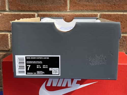 NIKE ZOOM VAPOR X AIR MAX 95 SCARPE DA GINNASTICA UOMO SNEAKERS UK 6 EUR 40 US 7 - Foto 11 di 11