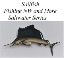 Pin Pals Sailfish Hat or Lapel Pin - Saltwater Series