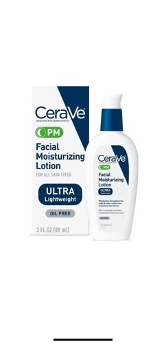 Cerave PM 3 fl. oz. Facial Moisturizing Lotion Lot of 3 - Picture 3 of 6