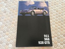Porsche Official Pcna 968 911 993 928gts Sales Brochure 1994 1995 Usa Edition