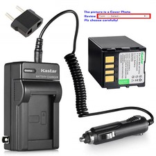 Kastar Battery AC Charger for JVC BN-VF733  JVC GZ-MG37EK GZ-MG37EX GZ-MG37EY