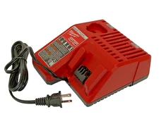 Milwaukee Lithium-Ion Battery Charger, Multi-Voltage M12 12V and M18 18V