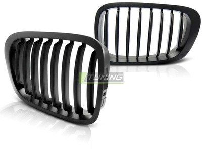 Rejilla delantera for BMW Serie 3 E46 99-03 COUPE Negro Envío gratuito GRBM19WL 