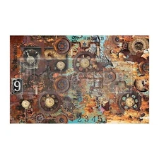 Re-Design with Prima Tissue Paper - Tarnished Parts