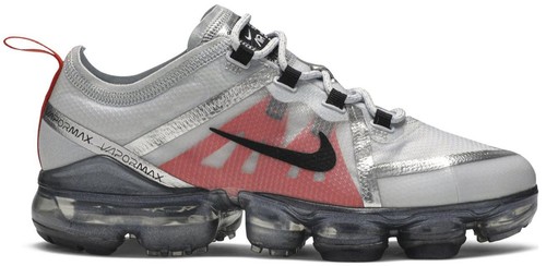 Nike Air VaporMax 2019 GS Pure Platinum Orange Running  display picture 1