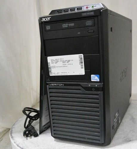 Acer VM2611G-UG645X Veriton M2611G PC Pentium G645 2.9Ghz 4GB 500GB SEE NOTES