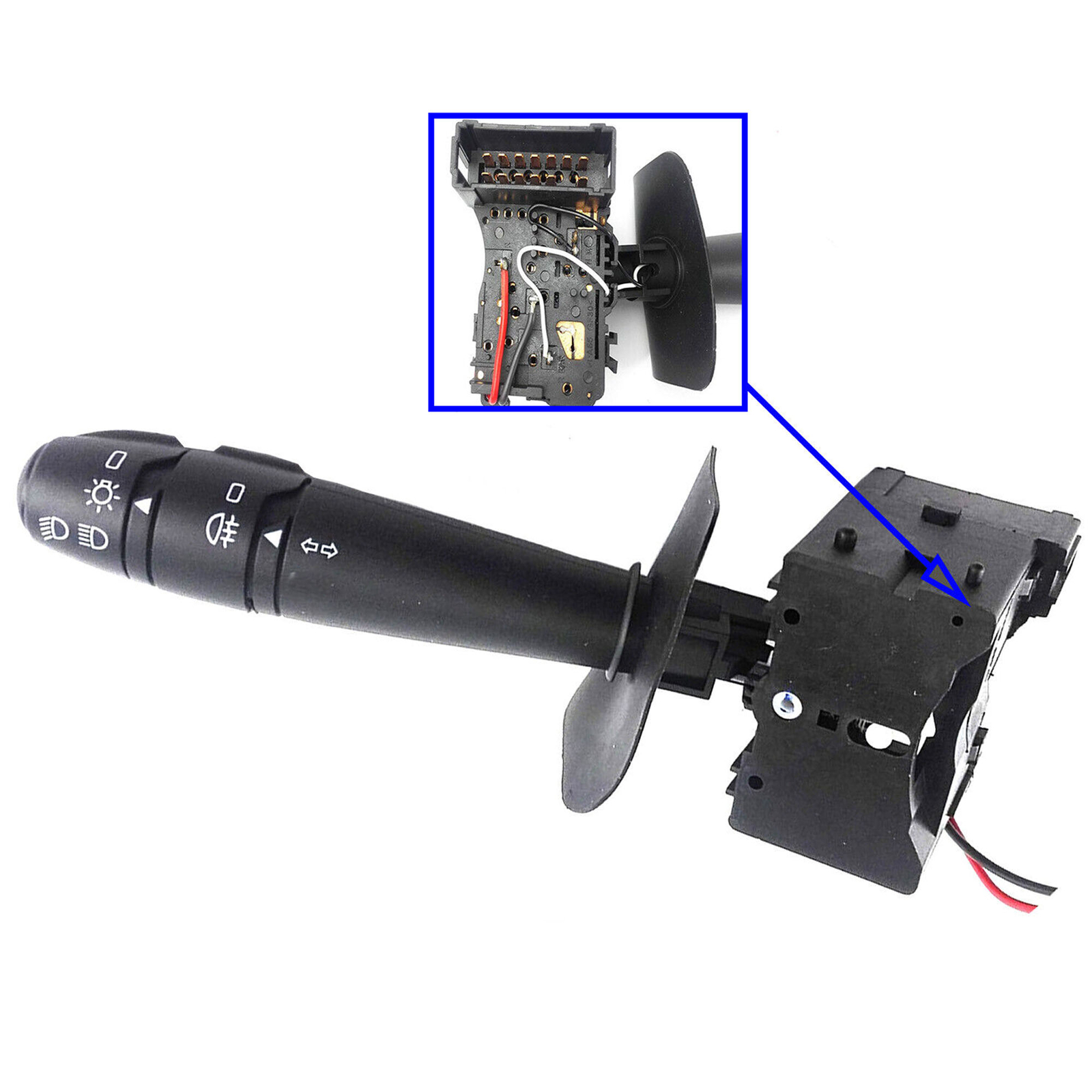 Commodo phare clignotant pour restaurer les feux antibrouillard de Clio 2