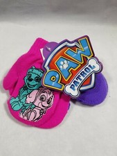NEW Nickelodeon Paw Patrol Mittens 2 pair Pink and Purple