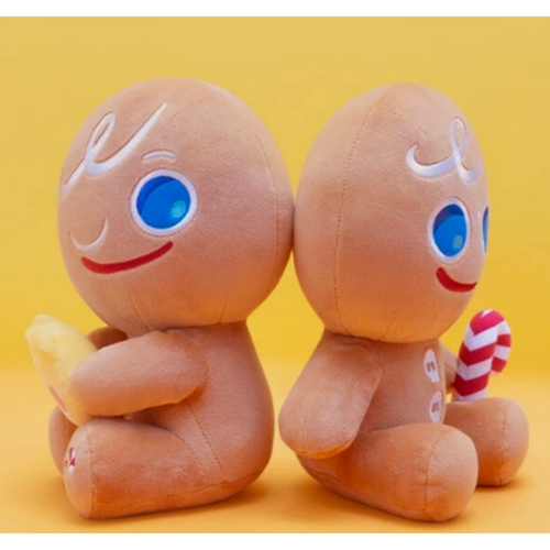 2025 NEW Cookie Run Kingdom Ginger Brave Cookie Plush Doll Set Charming Mascots - Picture 4 of 6