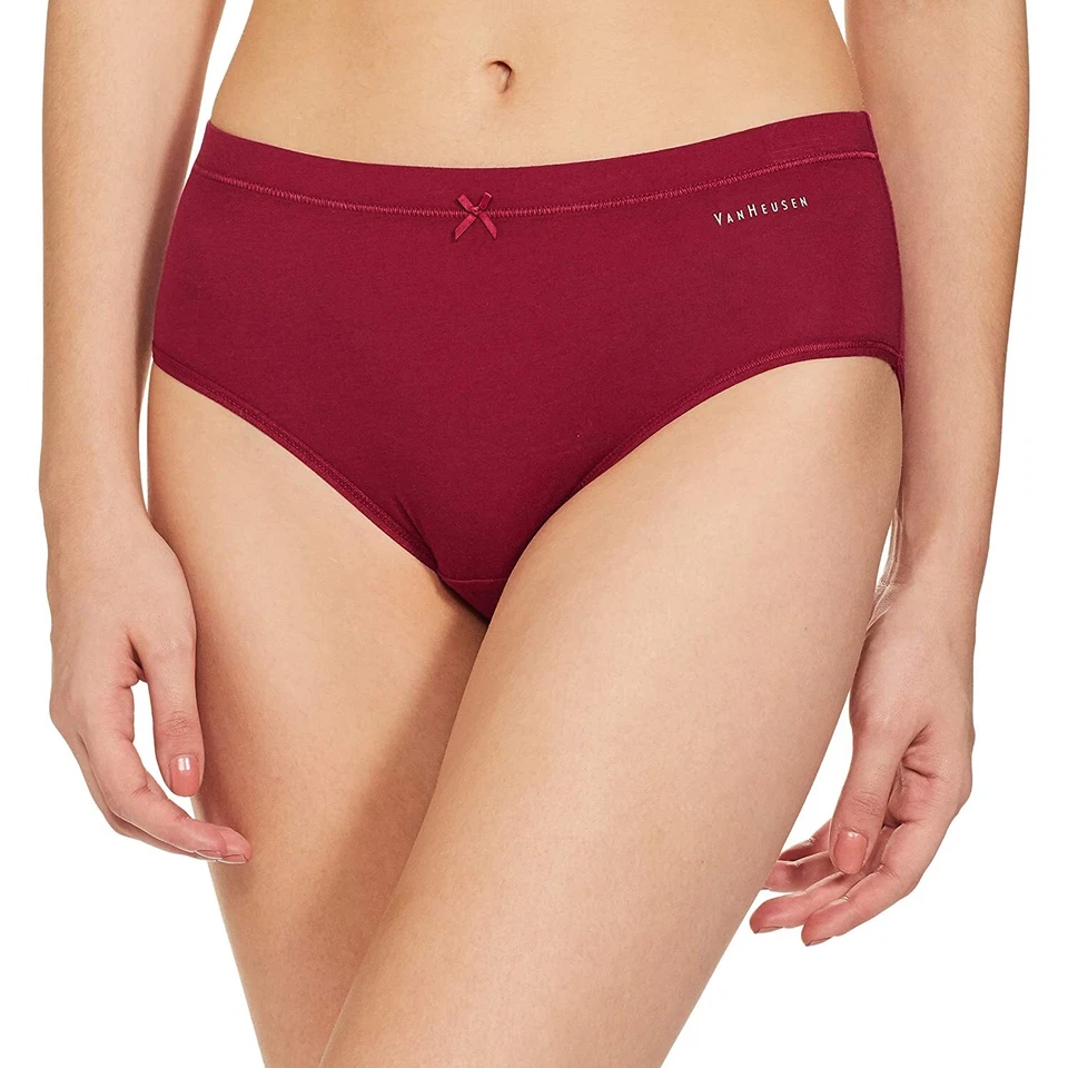 2X Van Heusen Mujeres Antibacteriano Algodón Hipster Panty - Algodón Spandex ... - Imagen 3 de 4