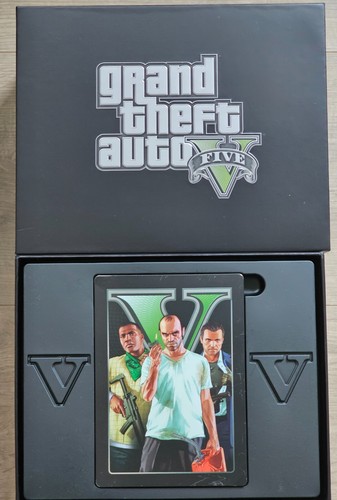 GTA V Game 5 Collectors Edition XBOX 360 Grand Theft Auto Hat - Picture 6 of 16