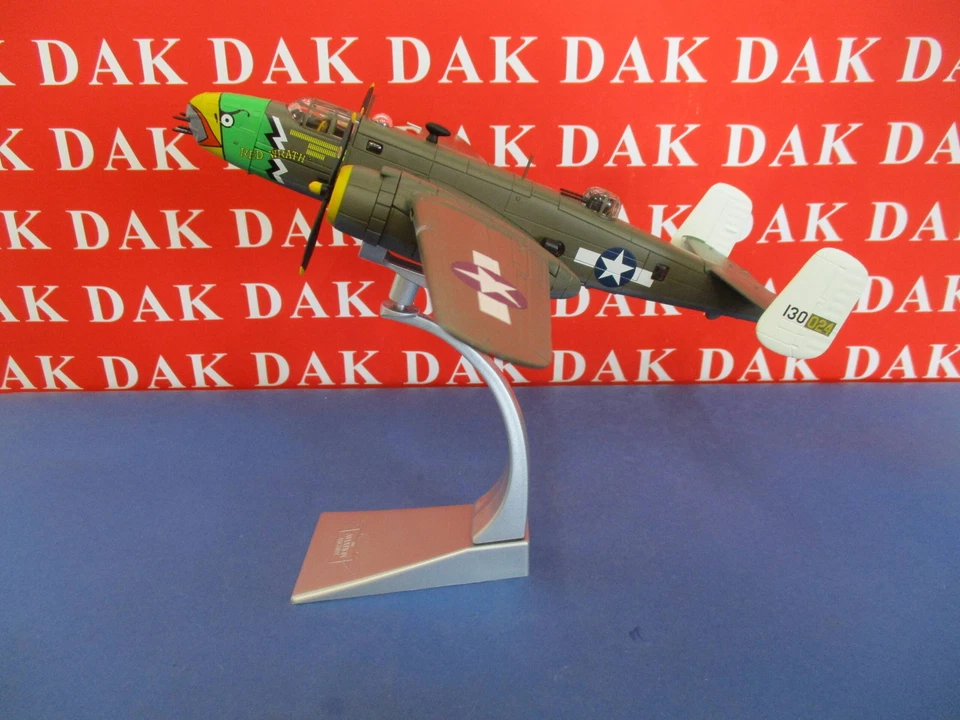Die cast 1/72 Modellino Aereo Aircraft North American B-25D Mitchell Red Wrath - Immagine 2 di 4