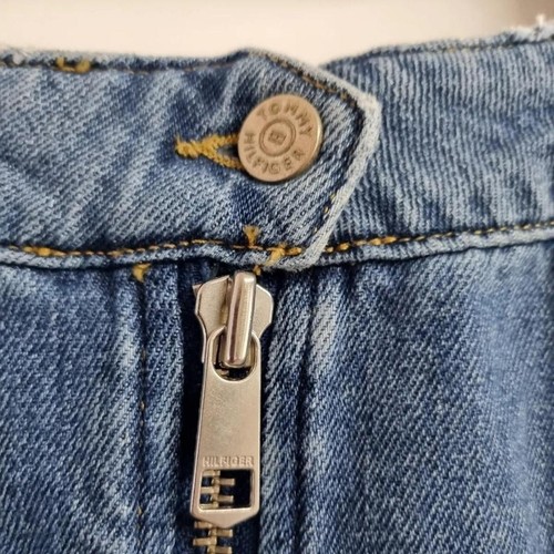 Tommy Hilfiger keema denim mini skirt.Uk 10 29" waist. Embroidered Bnwt - Picture 8 of 8