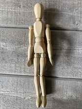 Jointed Maquette Artist Model Articulated Wood Mannequin 