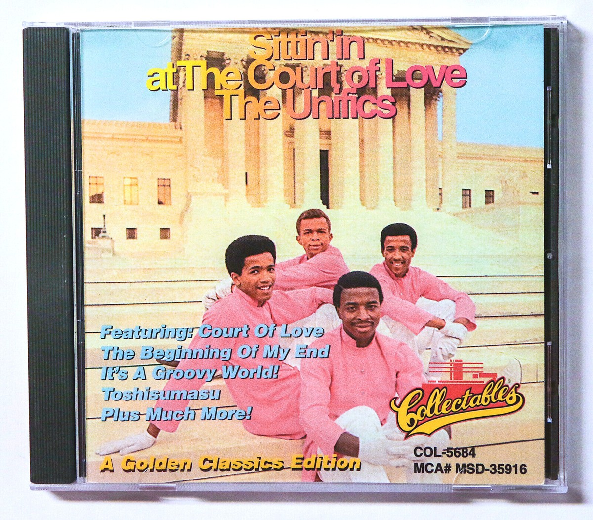 The Unifics: Sittin' In At The Court Of Love: CD The Unifics: Sittin' In At The Court Of Love: CD