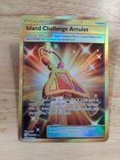 Island Challenge Amulet 265/236 Cosmic Eclipse NM Full Art Gold Secret Rare Card on eBay