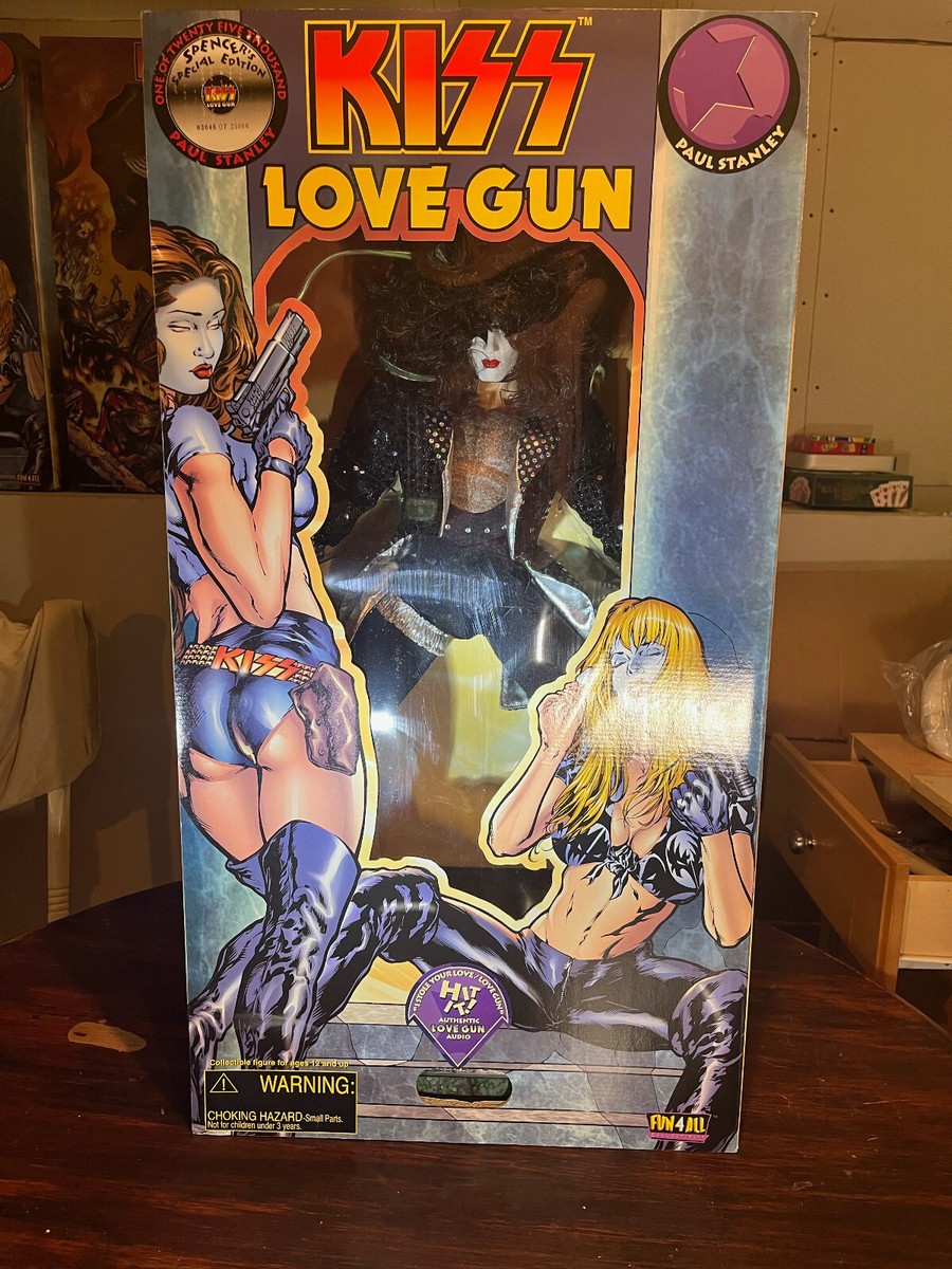 KISS 1998 Love Gun doll 24-inch Paul Stanley MINT CONDITION