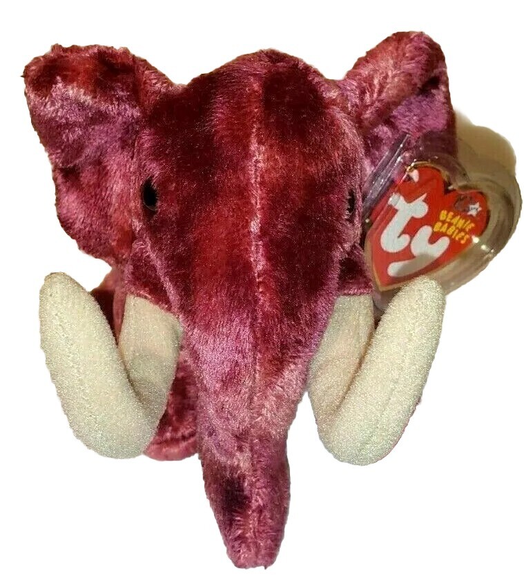Beaniebaby　マコデス　リミー　(East Kalimantan) Ty Beanie Baby - COLOSSO the Mammoth (7.5 Inch) NEW MWMTs Stuffed