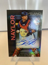 2020 Bowman Platinum Top Prospects Bo Naylor Indians RC Rookie AUTO Guardians