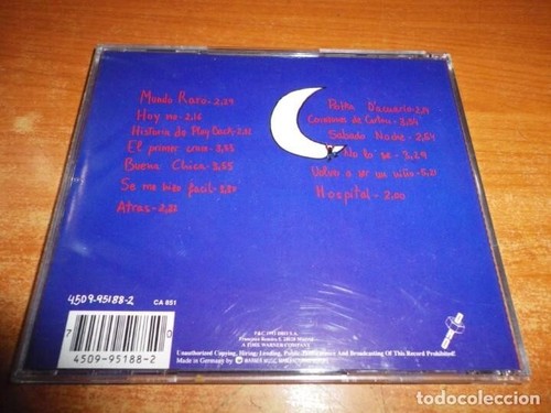 ENRIQUE URQUIJO Y LOS PROBLEMAS CD ALBUM 1993 LOS SECRETOS ALASKA ANTONIO VEGA - Imagen 2 de 2