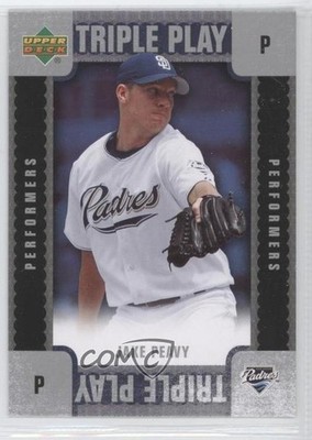 2007 Upper Deck Triple Play Performers Jake Peavy (Scratch Off) #TP-JP d7j