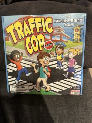 Traffic Cop Board Game Endless Games 2019 NEW Sealed Family Kids Crosswalk Game