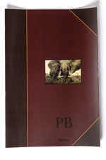 Peter Beard The Art Edition Taschen ADVERTISING BROCHURE RARE