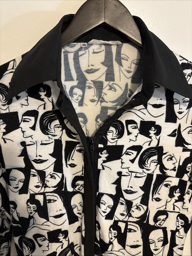 Camicia donna Rayure Paris modello nero bianco zip made in France taglia 38 LEGGI - Foto 2 di 7