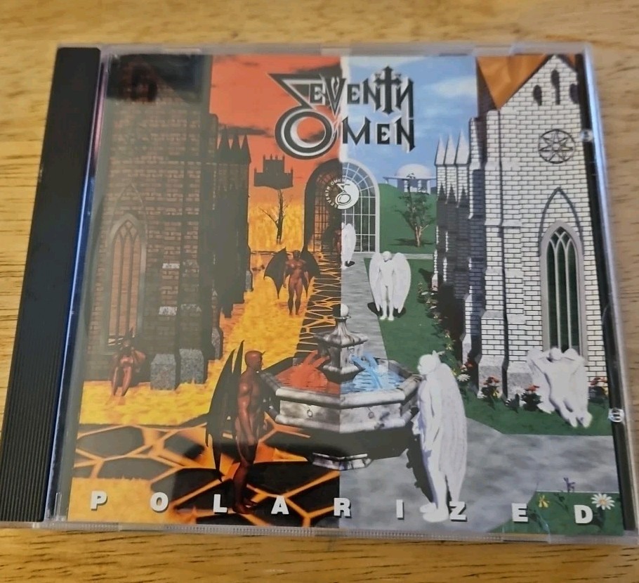 AUTOGRAPHED SEVENTH OMEN - POLARIZED CD AUTHENTIC BAND SIGNATURES